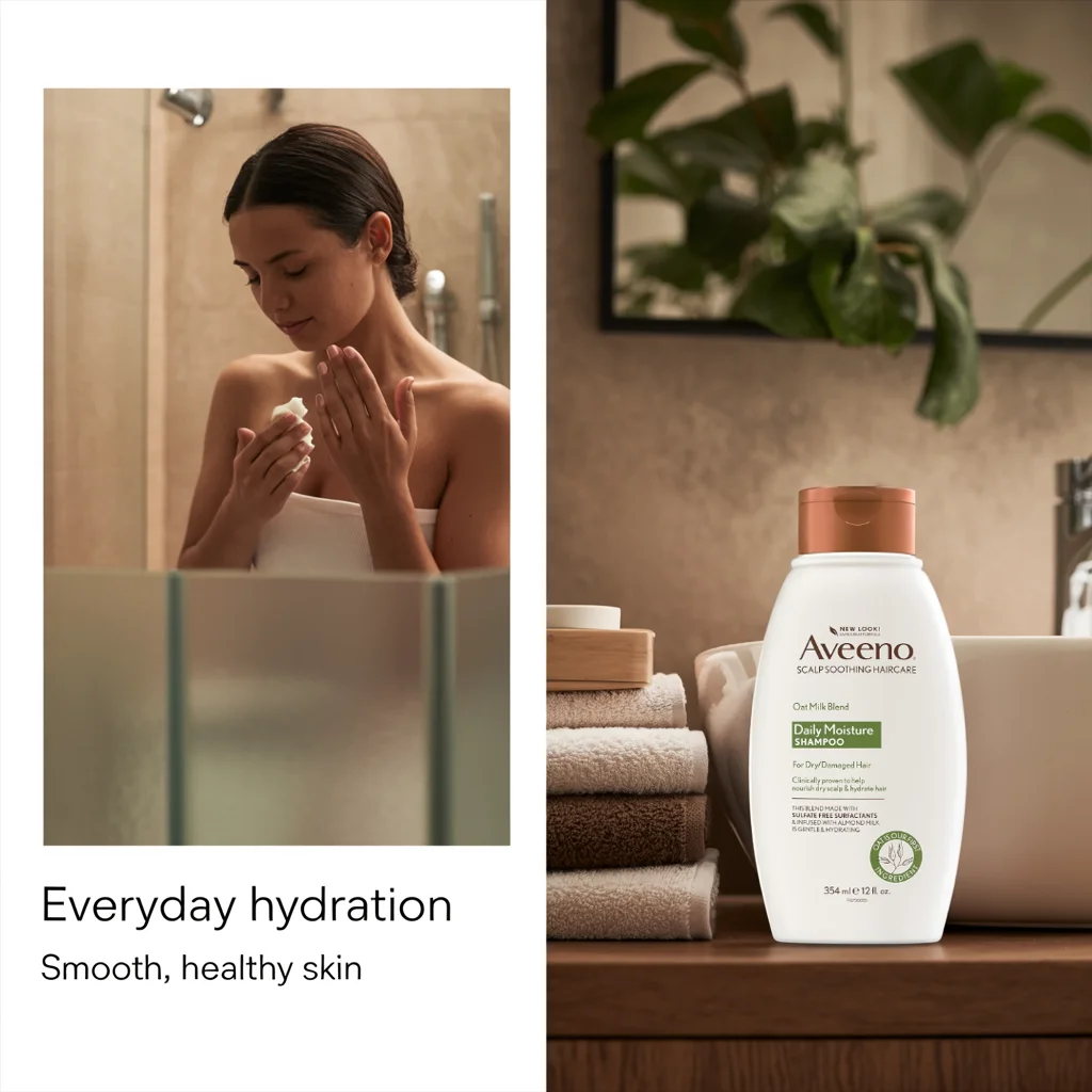 Natural ingredient catalogue featuring oat milk benefits